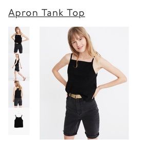 NWT Madewell apron tank top
